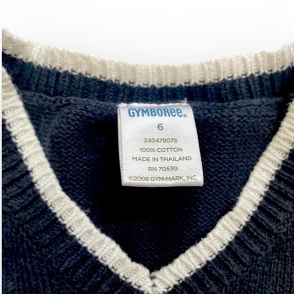 Gymboree boys Sweater Vest size 6 - Picture 3 of 3